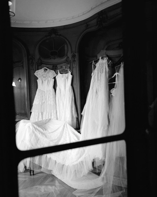 A Romantic Parisian Wedding in a Cinematic Open-Air Abbey
