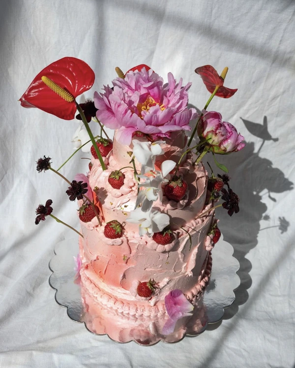 Pink Wedding Cakes & Desserts