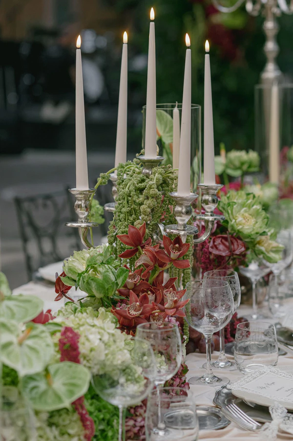 Vintage-Inspired Couture Takes Center Stage at This Chicly Curated Castle Wedding in Rome