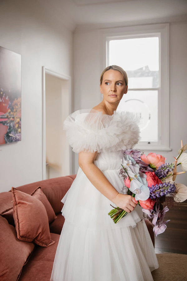 Authentic Wedding in a Private Art Gallery