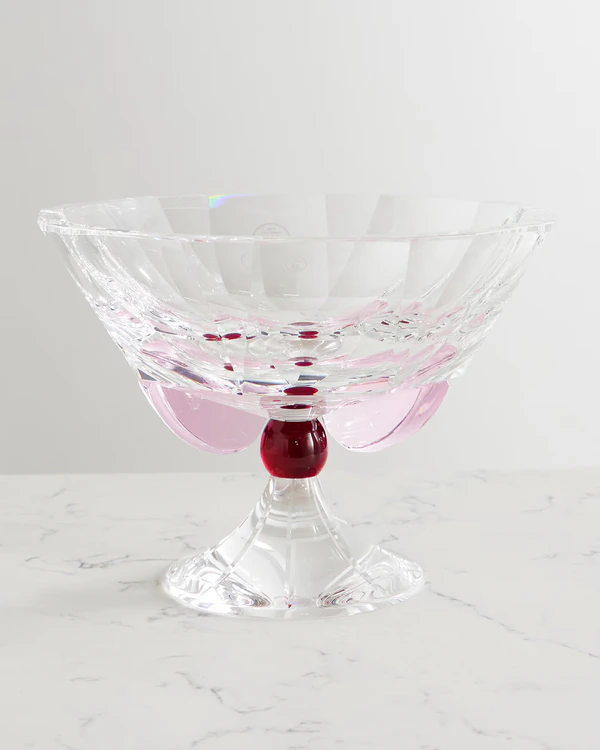 <a href="https://www.net-a-porter.com/en-us/shop/product/reflections-copenhagen/lifestyle/decorative-objects/amira-small-crystal-bowl/46376663162920201">REFLECTIONS COPENHAGEN Amira Small Crystal Bowl</a> from Net-a-Porter, $1,270