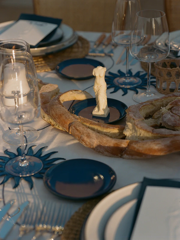 A Cinematic & Artistic Color-Washed Wedding Weekend at Amanzoe in Greece