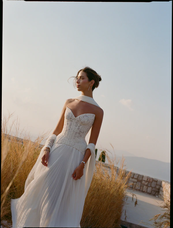 A Cinematic & Artistic Color-Washed Wedding Weekend at Amanzoe in Greece