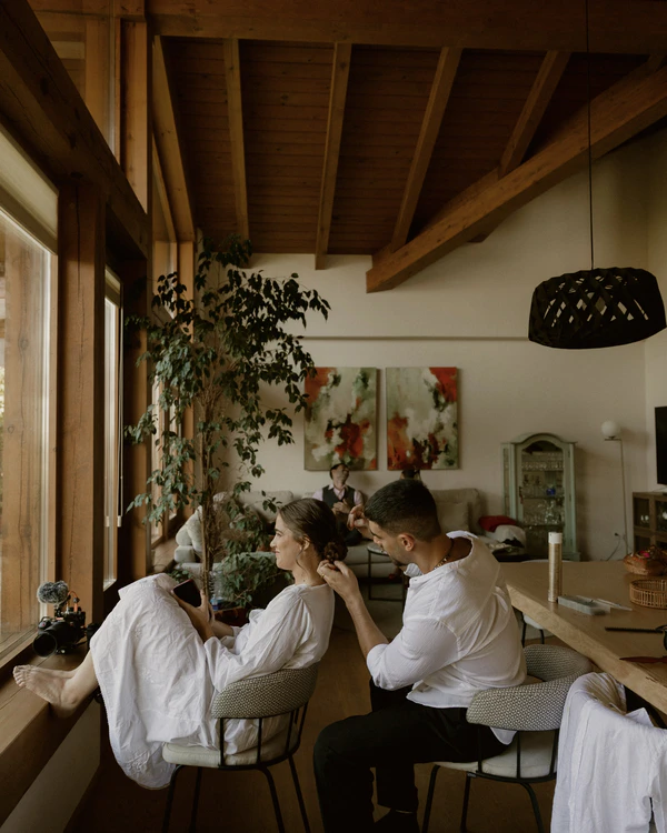 A Playful & Artistic Rural Wedding in Countryside of Madrid