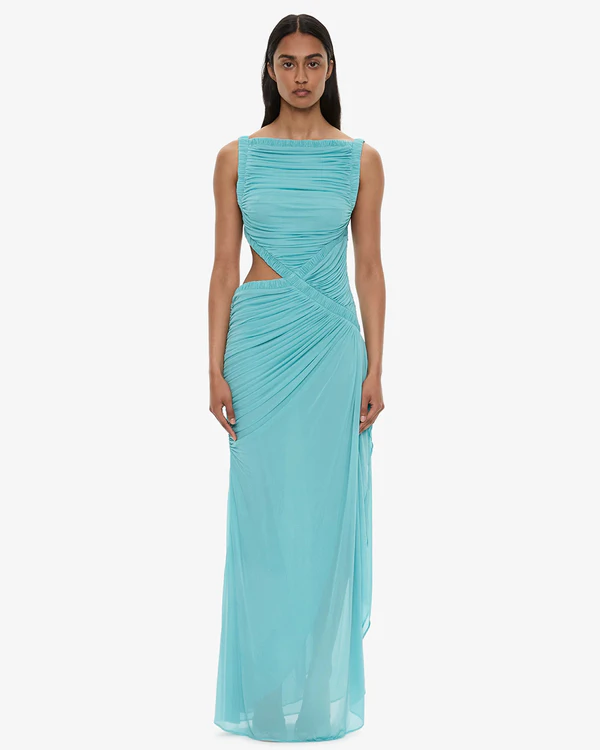 <a href="https://christopheresber.com/products/theia-squared-dress-aqua">CHRISTOPHER ESBER Theia Squared Dress</a>, $995