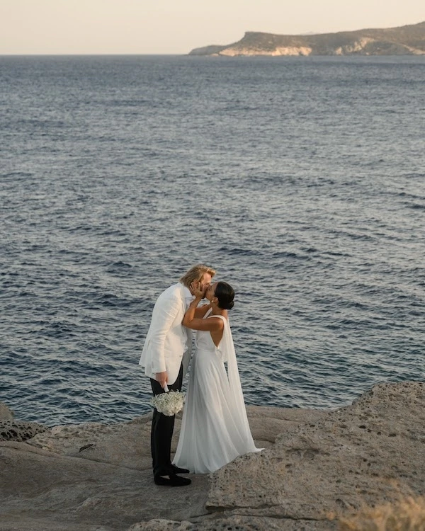 An Intimate Greek Island Wedding