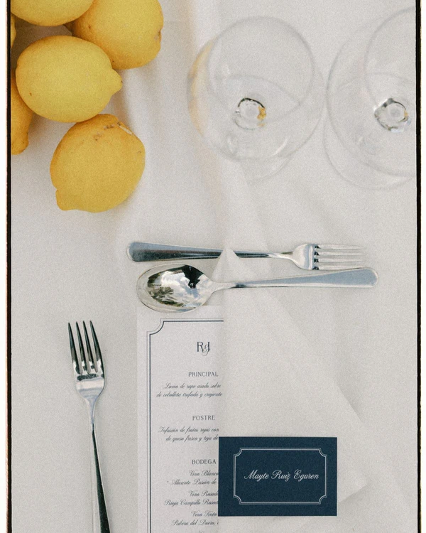 A Mediterranean Sunset Soirée With a Fresh Citrus Sixties Twist
