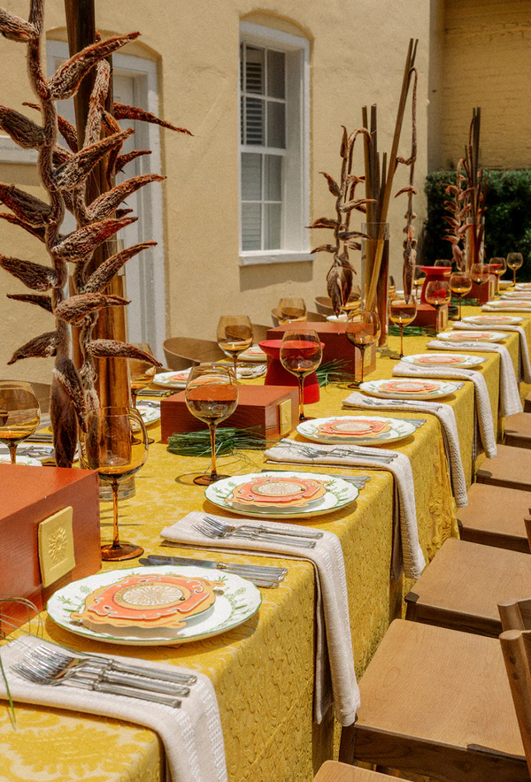A Surreal, Sun-Drenched Wedding Filled With Art, Fashion, and Unexpected Details — photo 2