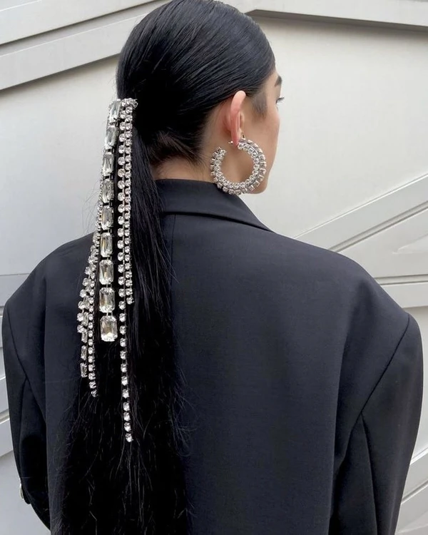 Hair Accessories With Rhinestones