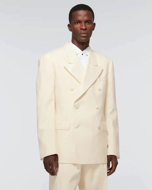 16 White Suits for Grooms