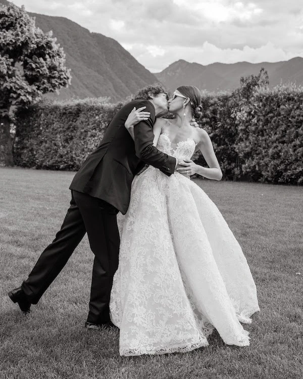 A Model & Musician's Chic Lake Como Wedding