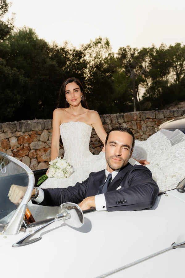 Entrepreneur Eva Garzón’s Elegant Mallorca Wedding in a Breathtaking Open-Air Cathedral