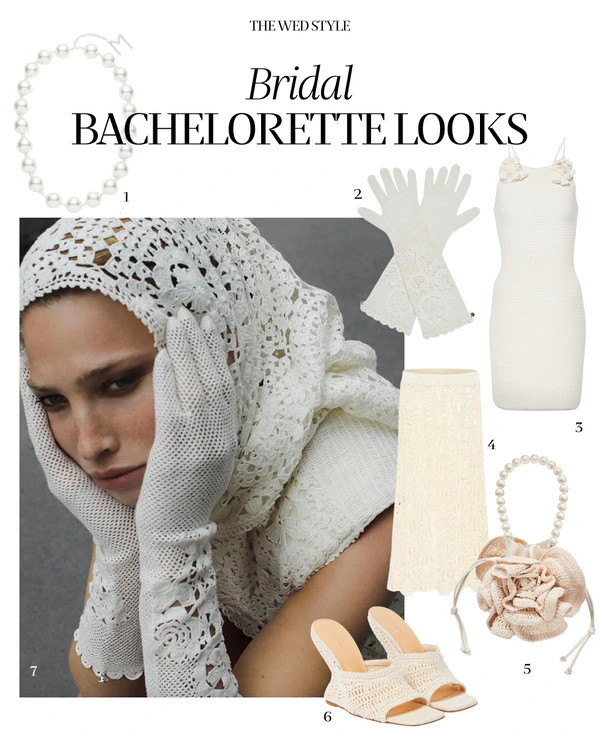 THE WED Style: Bridal Bachelorette Looks