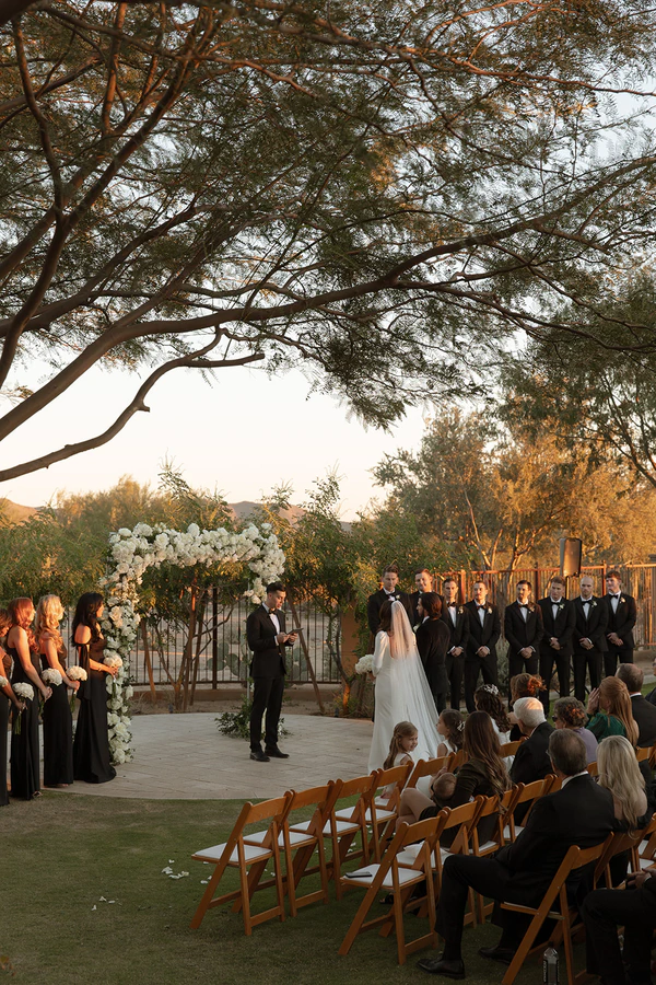 Ranch Wedding Ceremony And Reception at the Old Aircraft Hangar