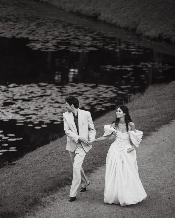 A Pride & Prejudice Inspired Wedding Set in a Romantic 18th-Century Palace Garden