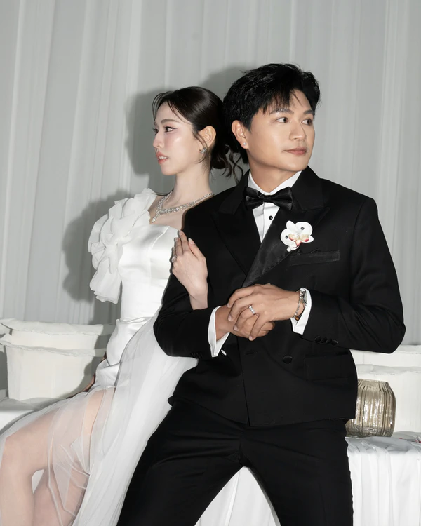 Inside a Lavish Red Custom-Built Wedding in Bangkok