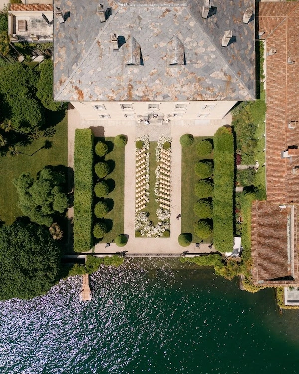 A Model & Musician's Chic Lake Como Wedding