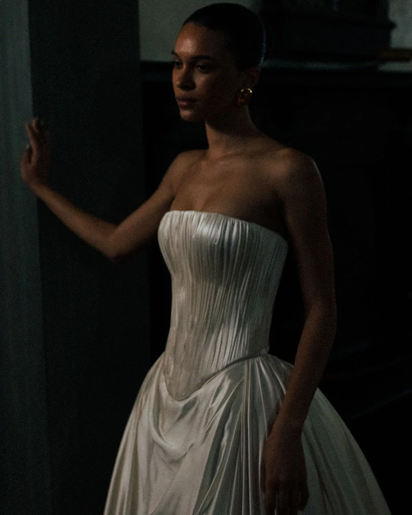 Backstage at Floure’s NYBFW Fall 2026 Runway Show