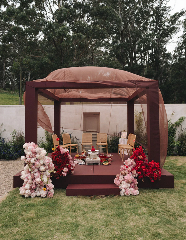 A Two-Day Indian Wedding Inspired by French Bistros, European Gardens & Family Traditions