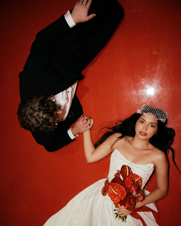 As the World Falls Down in Red