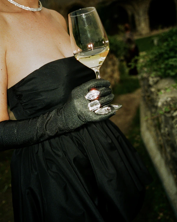 A Romantic Parisian Wedding in a Cinematic Open-Air Abbey
