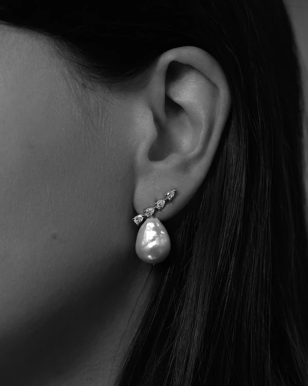 Statement Diamond Earrings for Your Special Day — photo 2