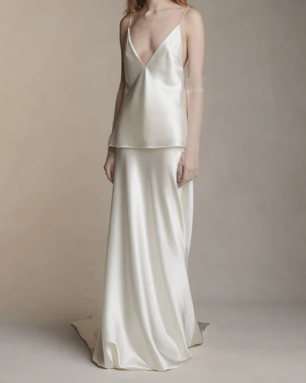 Best Wedding Dress Styles for Smaller Chest