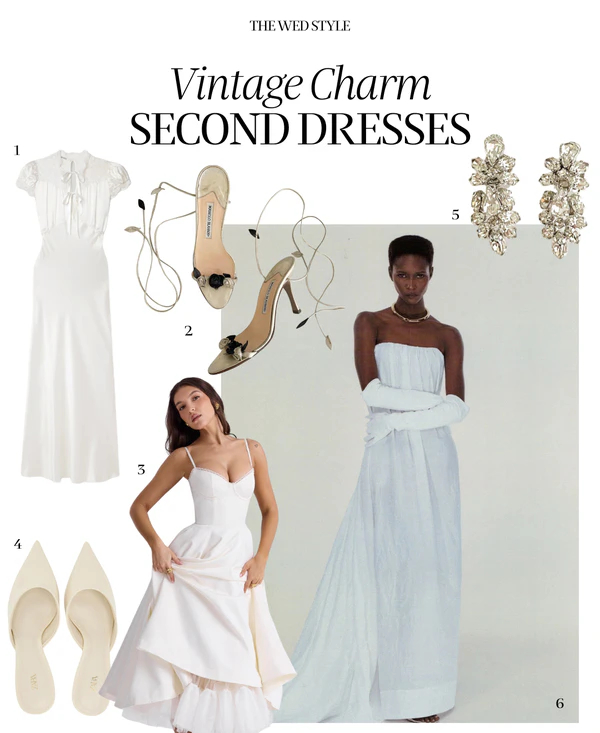 THE WED Style: Second Wedding Dresses