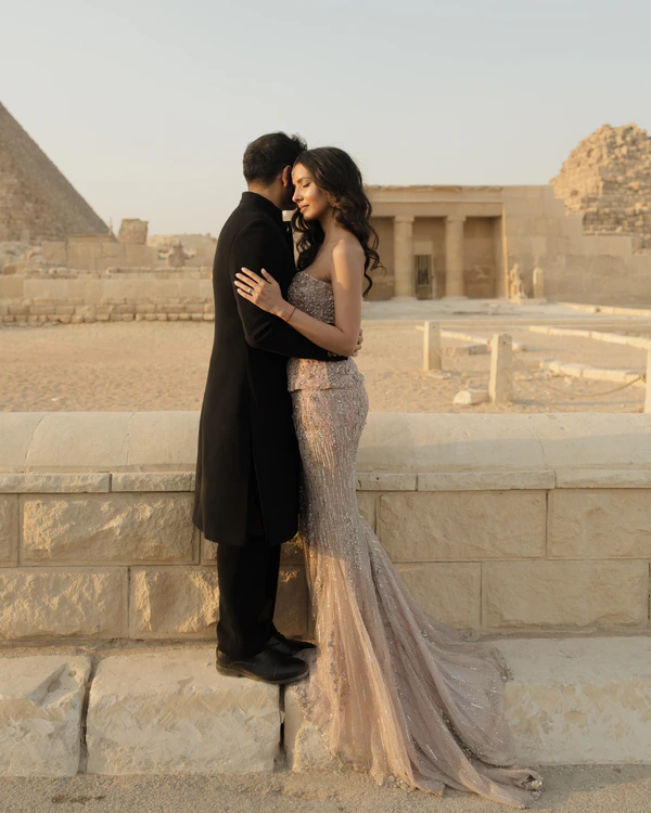 A Refined Multi-Day Wedding with an Iconic Reception at the Pyramids of Giza