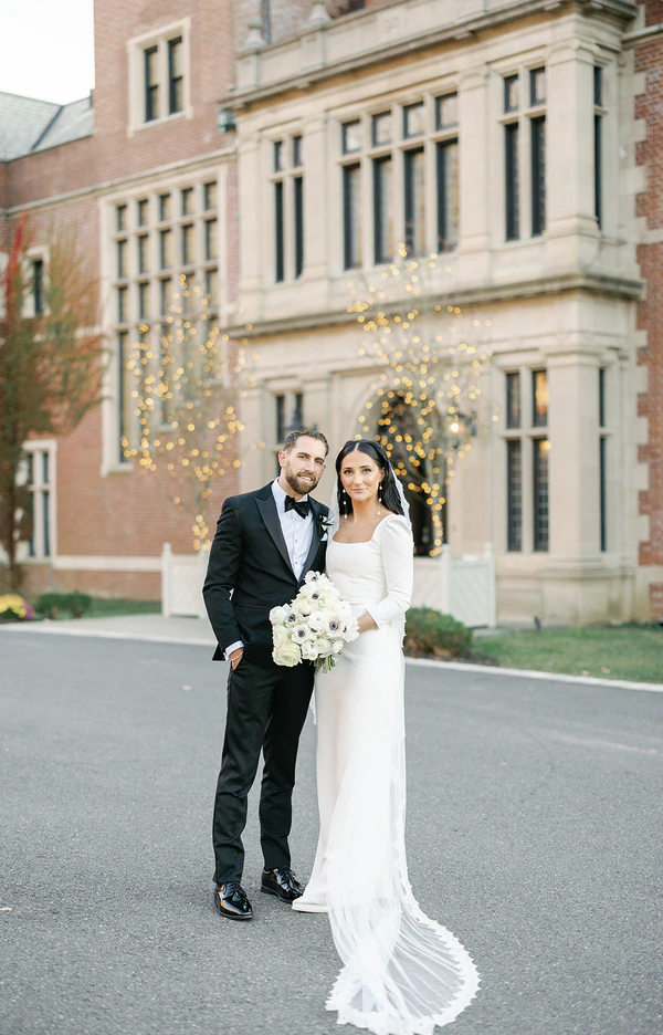 Paige & Doug's Timeless Wedding at Natirar Mansion