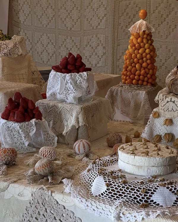 Tablescape Styling with Fruit