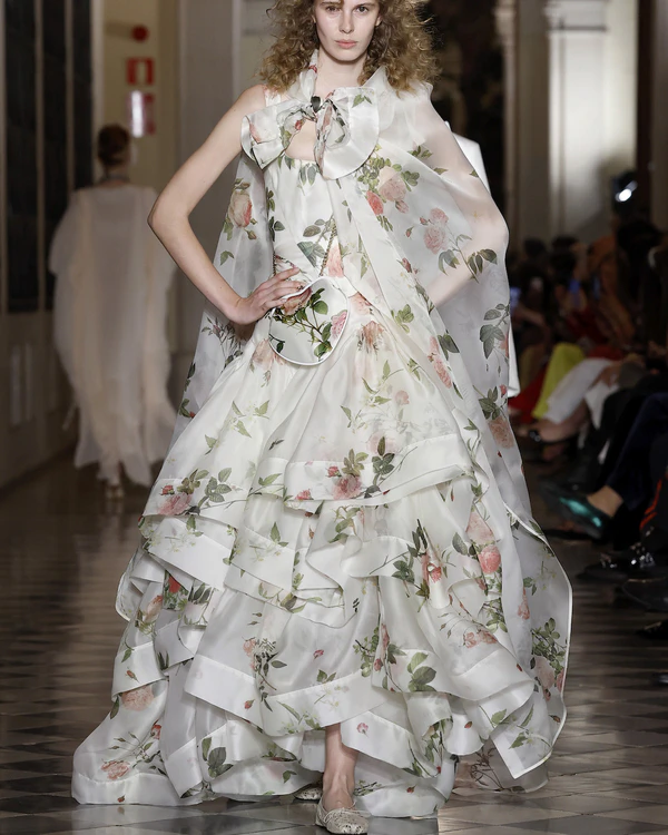 Backstage at Vivienne Westwood's Debut Bridal Runway Show
