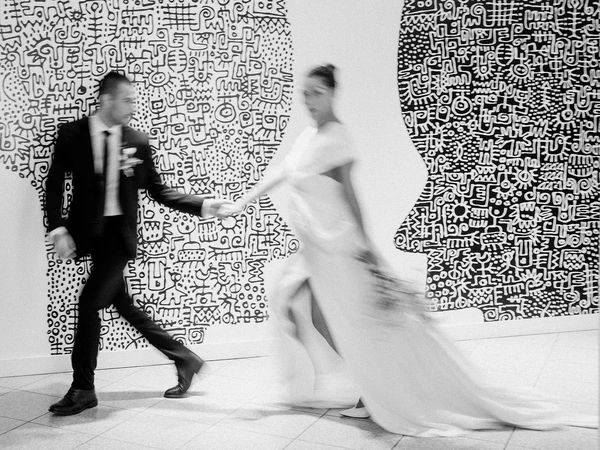 The Ultimate Stylish Indoor Wedding Ceremony