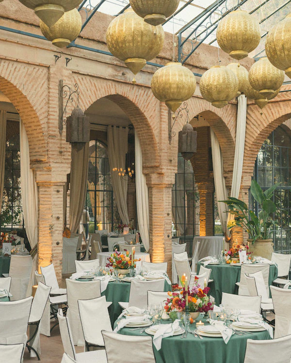 A Vibrant Wedding in the Gardens of Marrakech