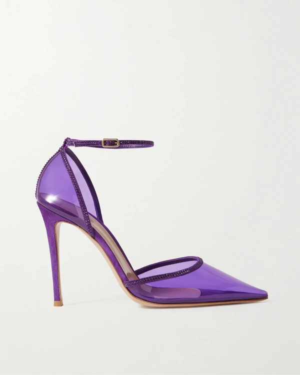 15 Trendy Transparent Wedding Shoes