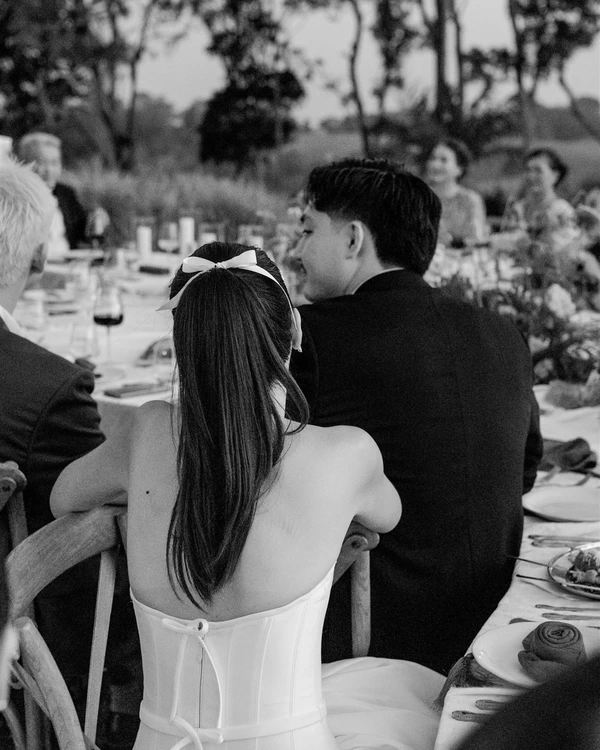 A Slim Aarons Inspired Wedding with Tropical Touches in the Byron Bay Hinterland