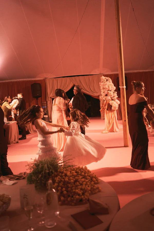 A Vibrant & Artistic Pink-Drenched Wedding in the Australian Countryside