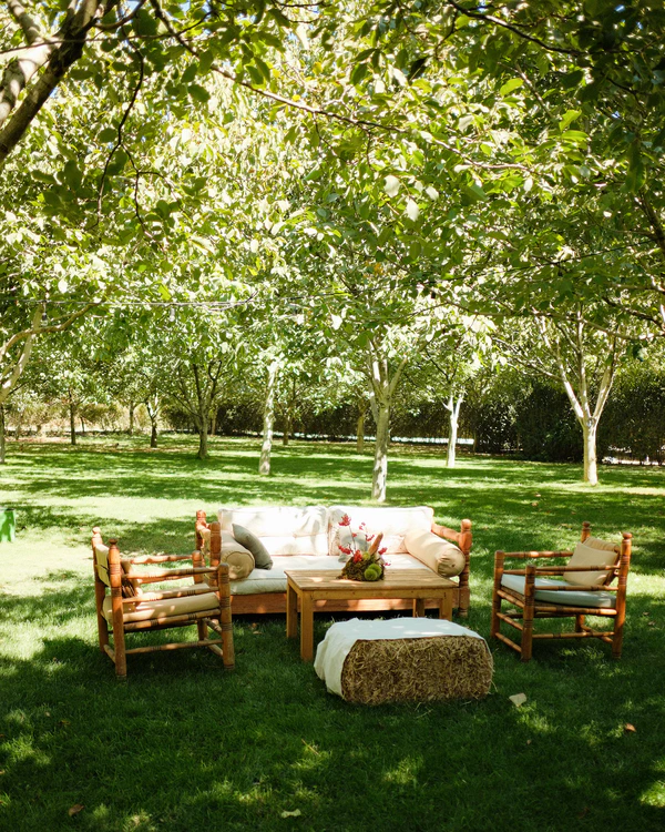 A Chic Sun-Drenched Wedding Amongst a Free-Range Farm Estate
