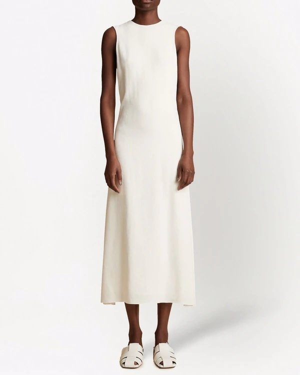White Linen Dresses for a Summer Wedding