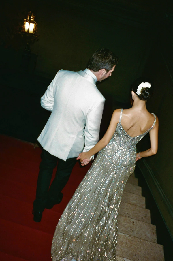 Brittany Netta’s Cinematic Lake Como Wedding Featuring a Bespoke Danielle Frankel Gown