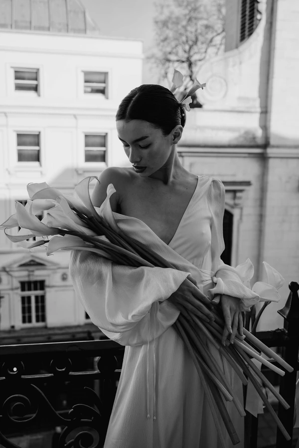 A Symphony of Silk, Light and Blooms