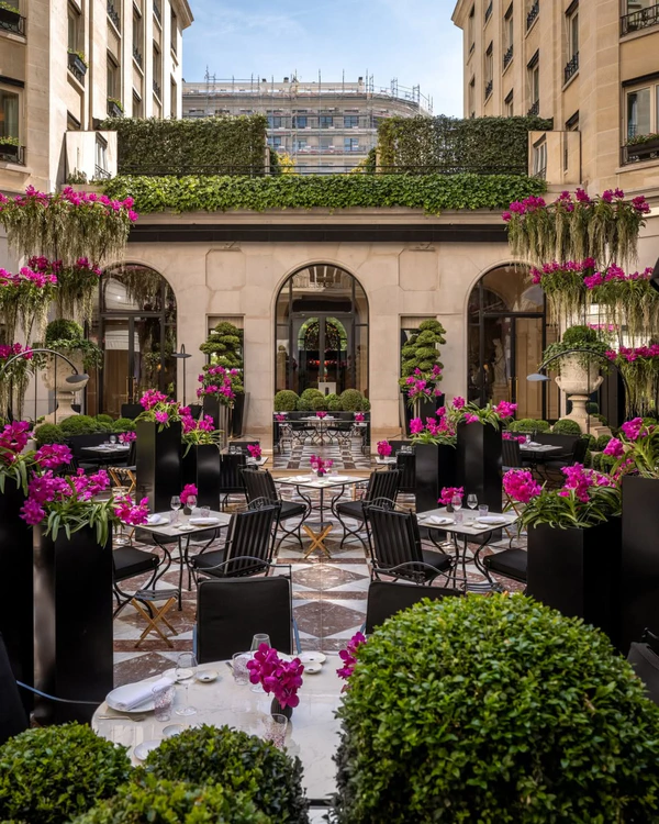 <a href="https://www.instagram.com/fsgeorgevparis/p/DYpgpJgjbgT/">Four Seasons Hotel George V</a>, Photography: <a href="https://www.instagram.com/eliseqnphotography/">Elise Quiniou</a>