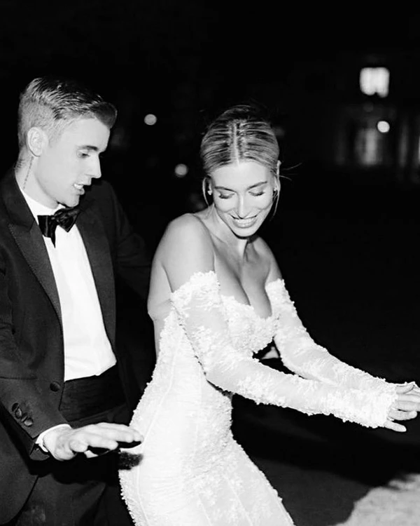 5 Famous Models and their Stylish Wedding Gowns