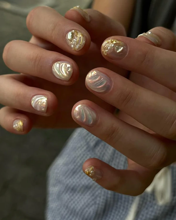 35 Unique Nail Art Designs to Elevate Your Wedding Look