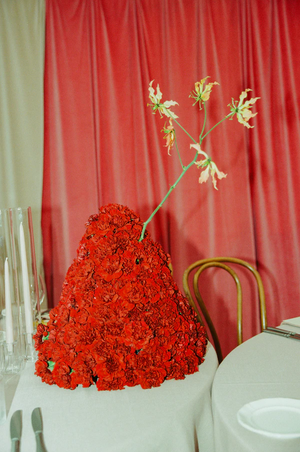 A Vibrant & Artistic Pink-Drenched Wedding in the Australian Countryside
