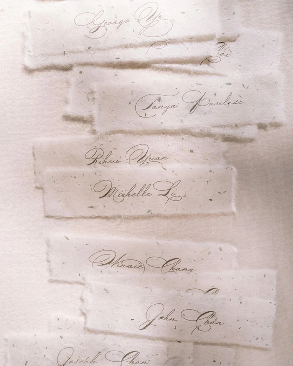 50 Elegant Calligraphy Stationery Designs