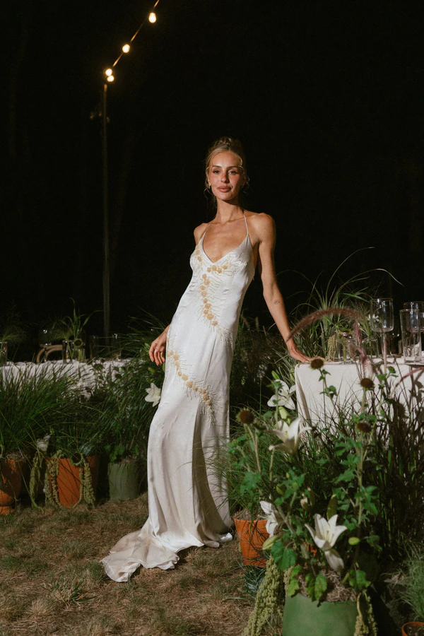 Influencer Jade Mitchell-Clyde's Chic Black-Tie Wedding in California's Gold Country