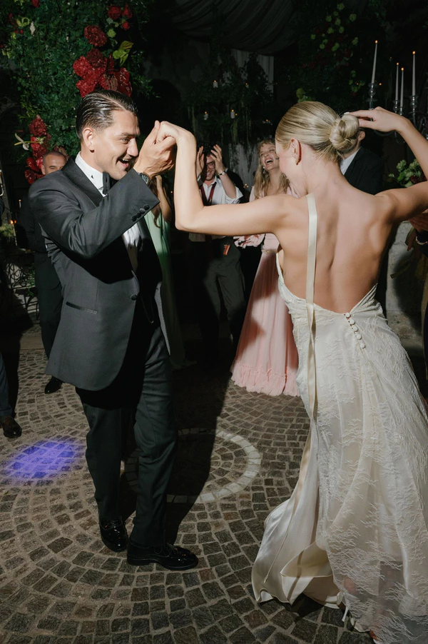 Vintage-Inspired Couture Takes Center Stage at This Chicly Curated Castle Wedding in Rome