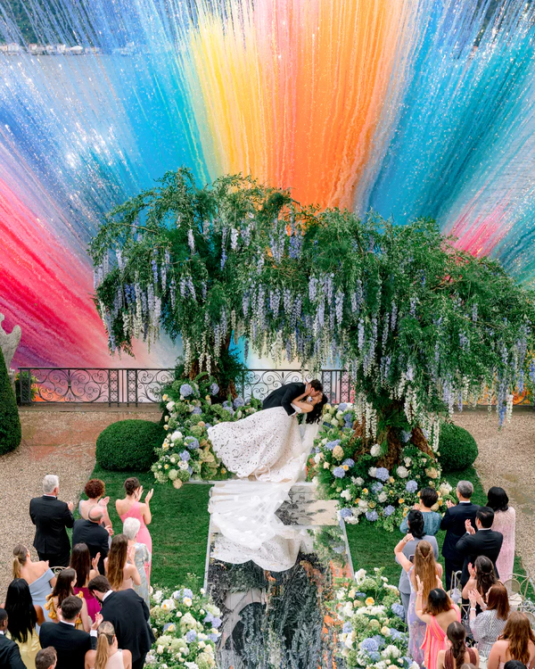 Behind the Design: How Celebrity Florist Larry Walshe Created Becca Bloom’s Viral Lake Como Wedding