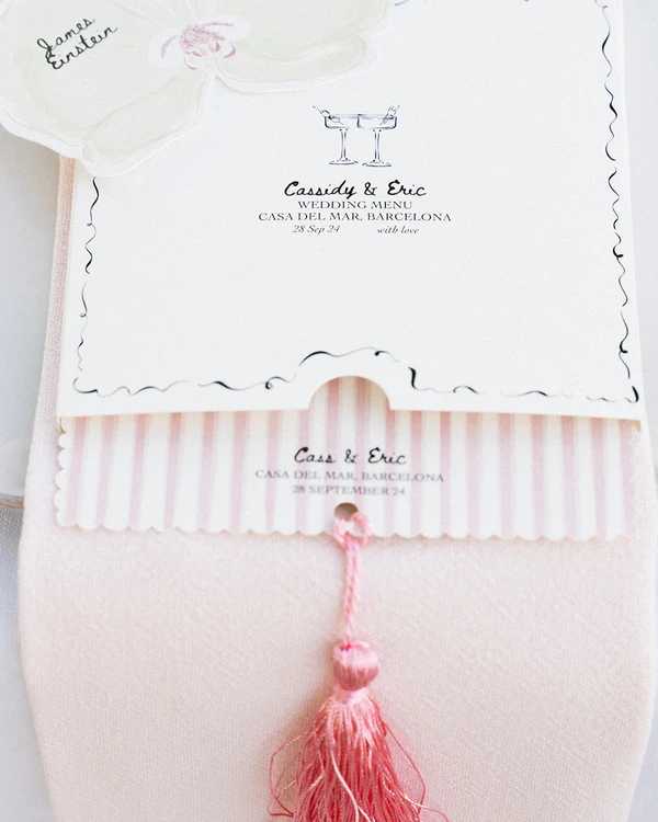 A Chic & Colorful Multi-Day Seaside Celebration in Spain
